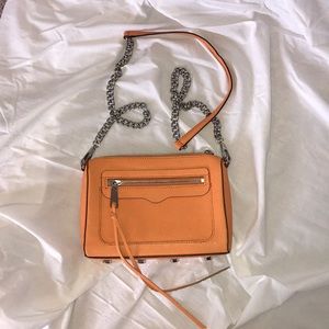 Electric orange cross body